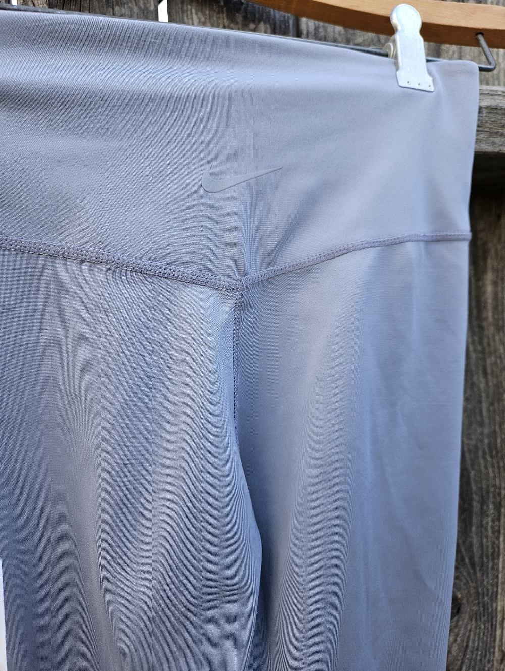 Nike Gray 'Just Do It' Leggings Women Size XS - Picture 9 of 15